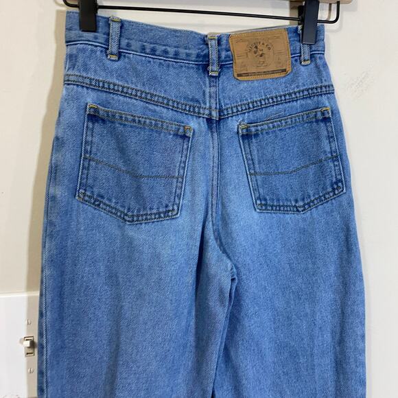 Vintage Mickey & Co Girls High Rise Denim Retro Jeans Mickey Embroidery Sz 10 - Picture 9 of 15